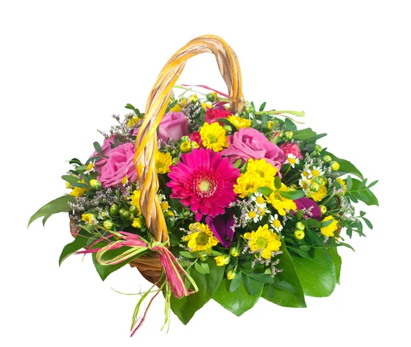 Flower basket — Stock Photo, Image