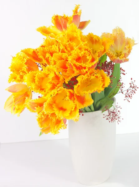 Bouquet of fringed tulips — Stock Photo, Image