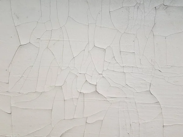 Αφηρημένο Λευκό Ραγισμένο Grunge Διακοσμητικό Φόντο Τοίχο Στόκο — Φωτογραφία Αρχείου