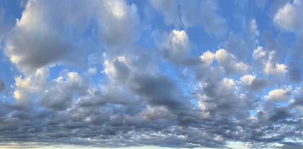 Hermoso Cielo Azul Nubes Blancas Fondo Naturaleza — Foto de Stock