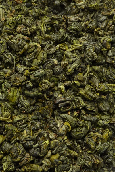 Zöld tea, anyagmintás háttér — Stock Fotó