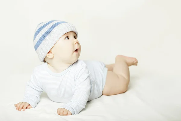 Lying baby — Stock Photo, Image