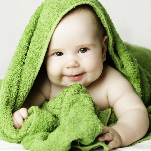 Smiling baby — Stock Photo, Image