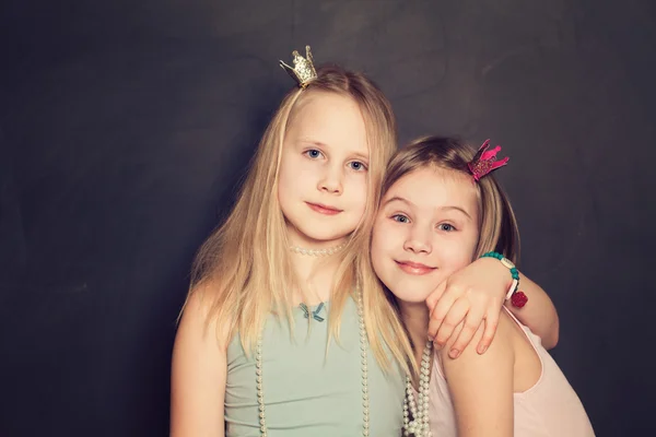 Portrait of Beautiful Little Girls — Stock Photo, Image