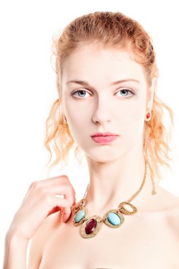 Güzel kadın manken. Güzellik Portresi