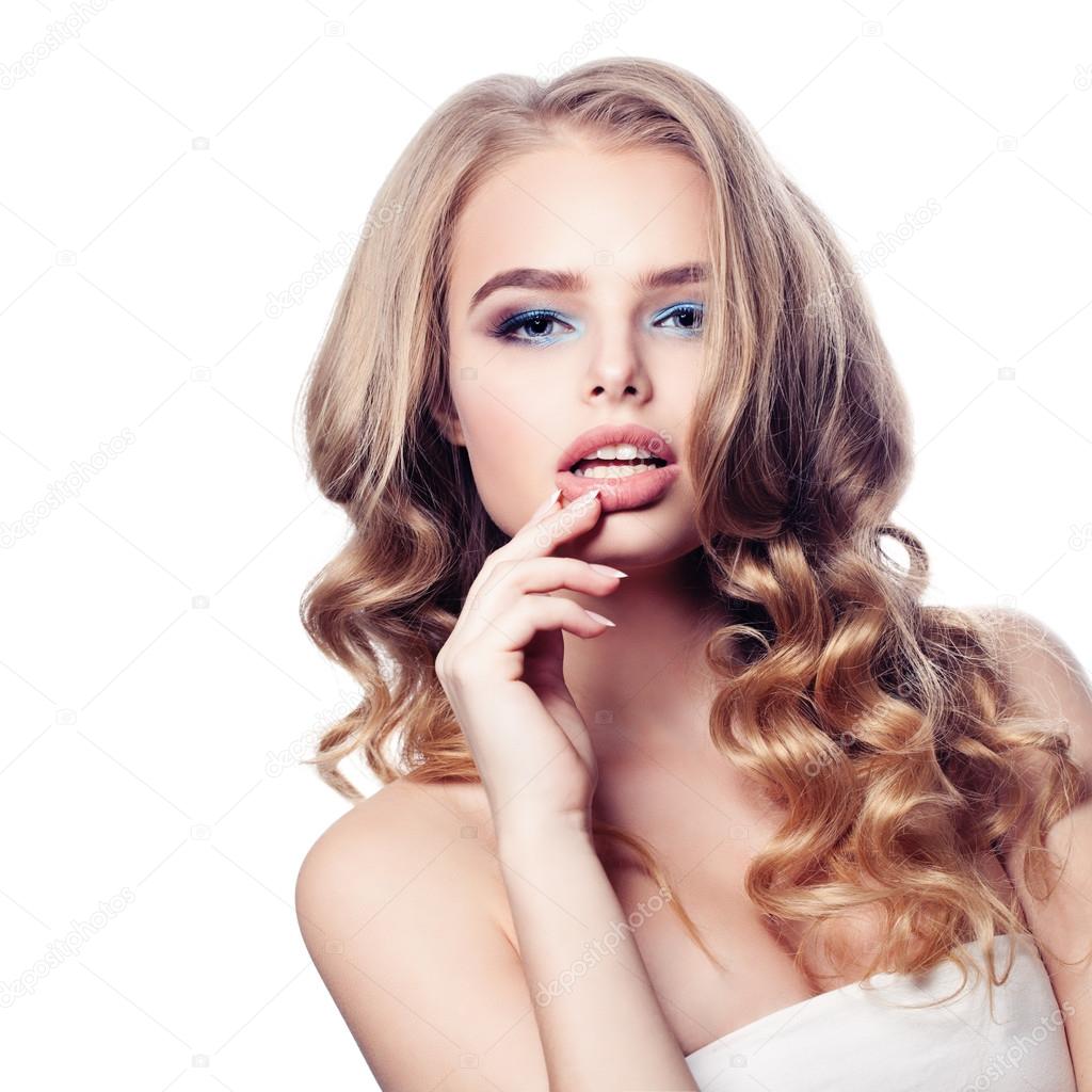 スパの美しさの肖像画 かわいいファッション モデル ストック写真 C Millafedotova スパの美しさの肖像画 かわいいファッション モデル ストック写真 C Millafedotova