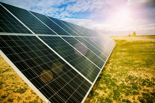 Solar energy panels — Stock Photo, Image