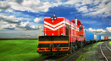yük treni ile metin için yer
