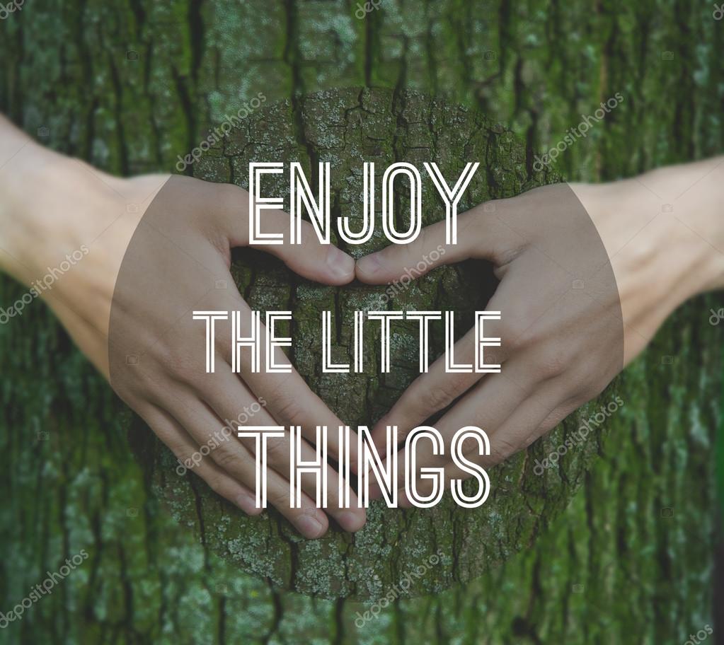 Inspirational motivating quote on tree trunk background — Stock Photo © dedivan1923 79574276