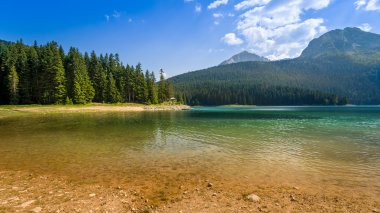 Dağ Kara Göl Durmitor Milli Park Panoraması