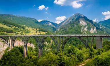 Tara River Canyon köprüden Djurdjevic