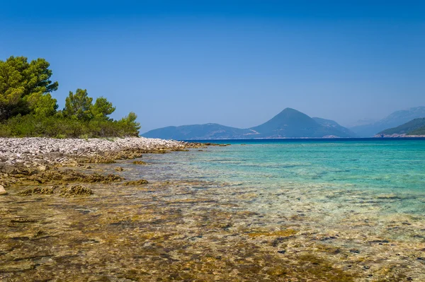 Beautiful sea shore of Montenegro — Stock Photo, Image