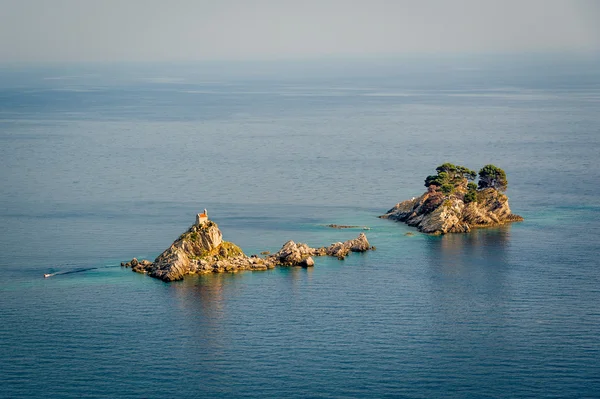 Katic and Holy Week islands in Montenegro — Stock Photo, Image