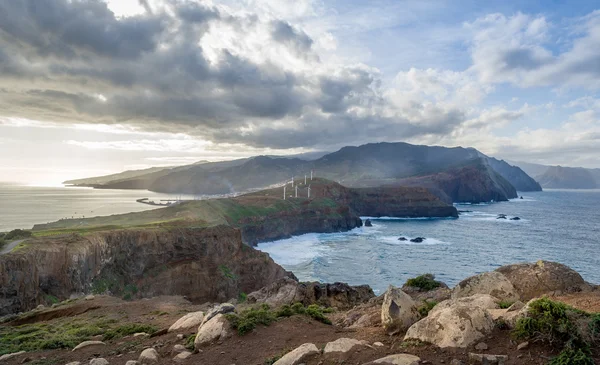 Viewpoint of the Madeira island east coast — Φωτογραφία Αρχείου