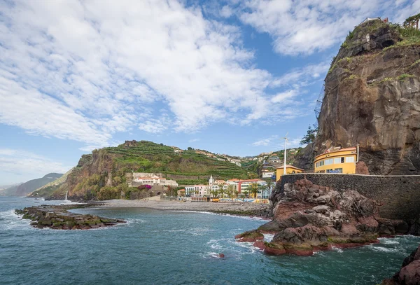 Baia di Pinta do Sol, isola di Madeira, Portogallo — Foto Stock