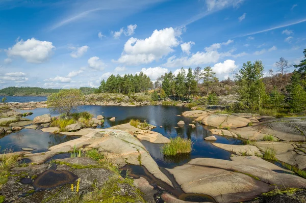 Typische weergave van de natuur van Karelië. — Stockfoto