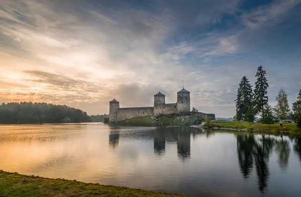 Pevnost Olavinlinna — Stock fotografie