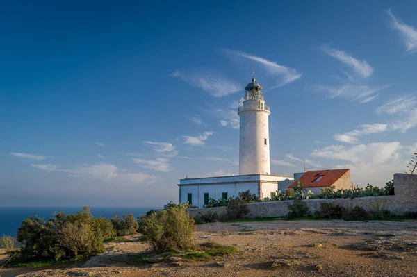 フォル メンテラ島灯台 — ストック写真
