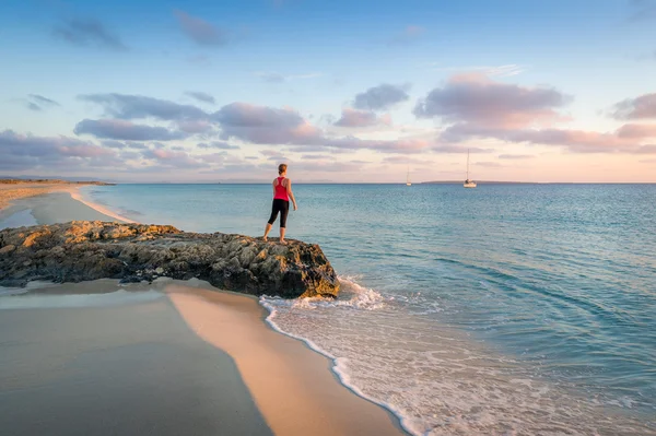 Formentera island beach — Stock Photo, Image