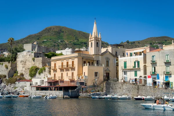 Набережна Темзи Lipari — стокове фото