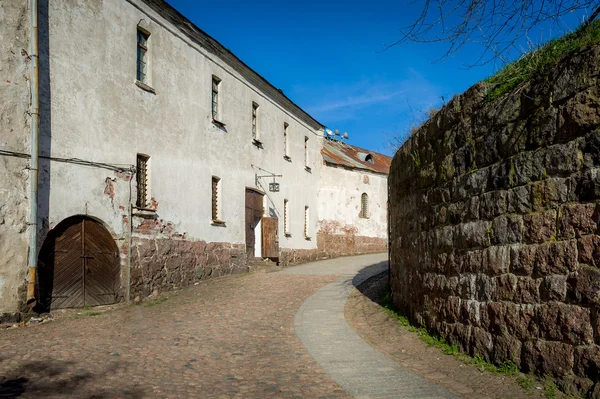 Středověká ulice — Stock fotografie