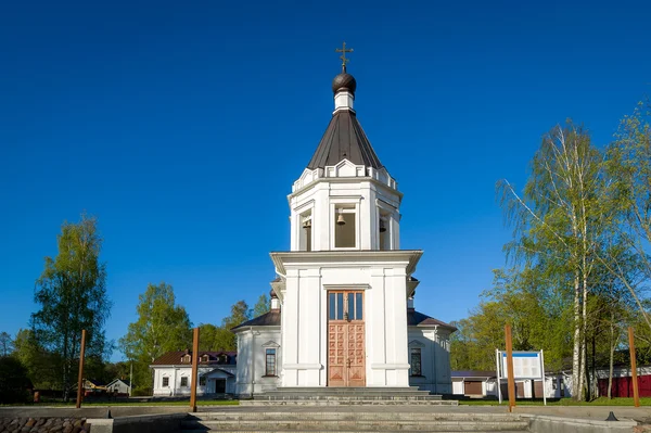 Kleine kerk toren — Stockfoto