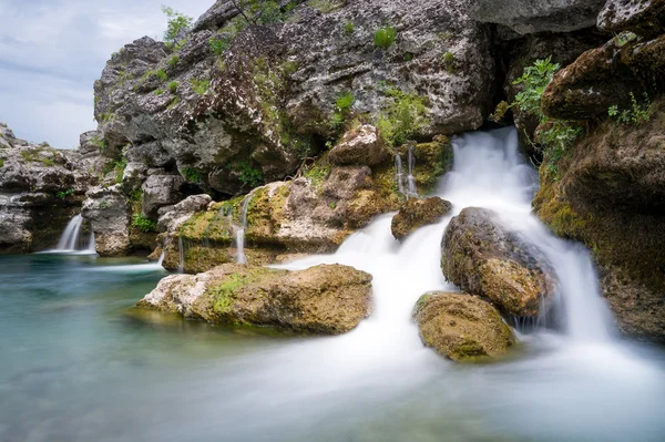 Cascata del fiume Cijevna — Foto Stock