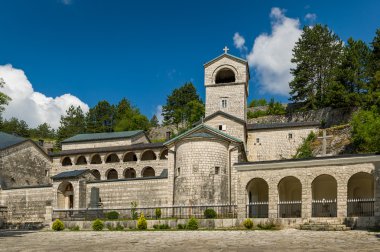 Cetinje eski manastır Nativity Kutsal Meryem Ana, Karadağ