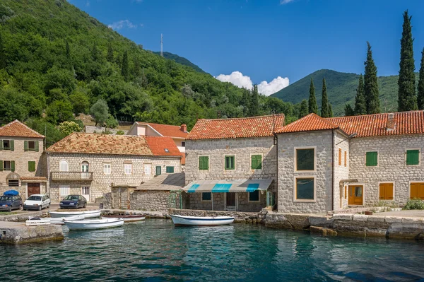 Eski Montenegrian fishermans Köyü — Stok fotoğraf
