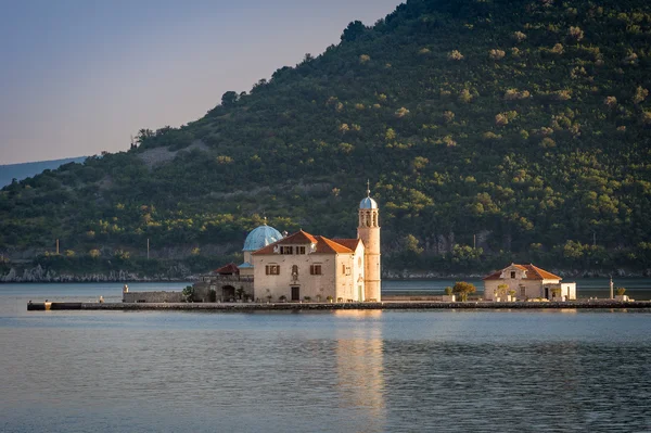 Nostra Signora delle Rocce, Monetengro — Foto Stock