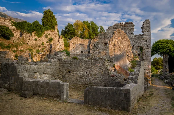 Bar Rovine fortezza Città Vecchia, Montenegro — Foto Stock