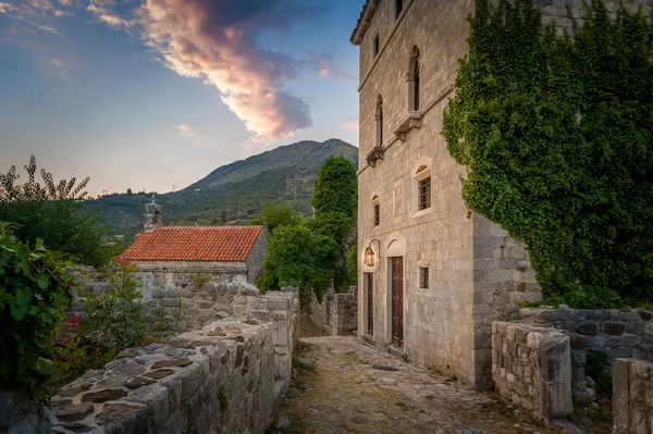 Street of medieval fortress Old Bar — Stock Photo, Image