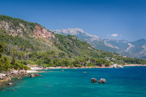 Adriatische zomer dag zee landschap — Stockfoto