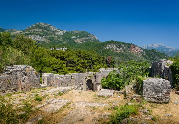 Fortaleza medieval de Ratac en Montenegro ruinas . — Foto de Stock