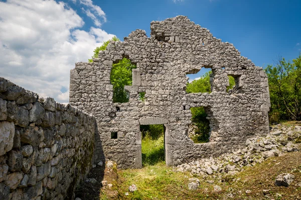 Ruins of Bedem fortress in Niksic, Montenegro — Stock Photo, Image