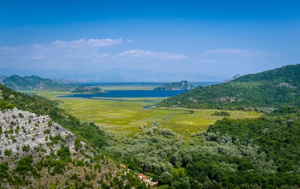 İşkodra Gölü Milli Parkı Karadağ — Stok fotoğraf