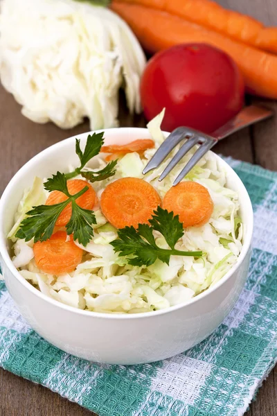 Verse salade met groenten — Stockfoto