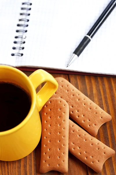 Pausa caffè al lavoro — Foto Stock