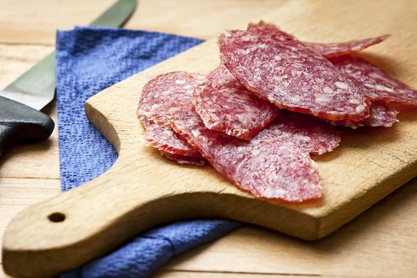 Heerlijke salami — Stockfoto