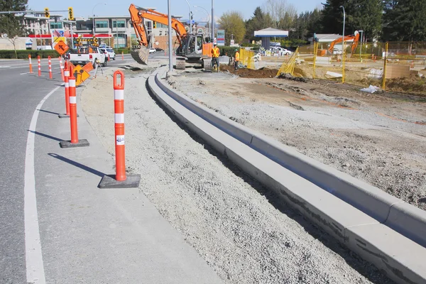 Robót publicznych oraz infrastruktury miasta — Zdjęcie stockowe