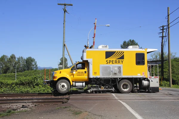 Sperry demiryolu kusur dedektörü — Stok fotoğraf