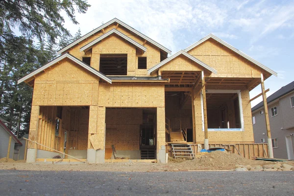 New Residential Home Construction — Stock Photo, Image