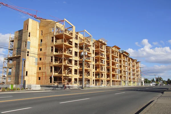 Multi-Family Condominium Construction — Stock Photo, Image