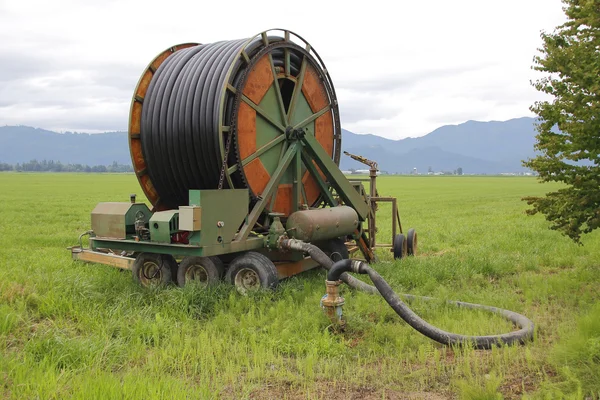 Irrigation Hose and Control Valve — Stock Photo, Image