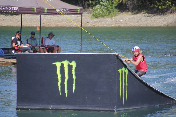 Wakeboard competitie in Abbotsford — Stockfoto