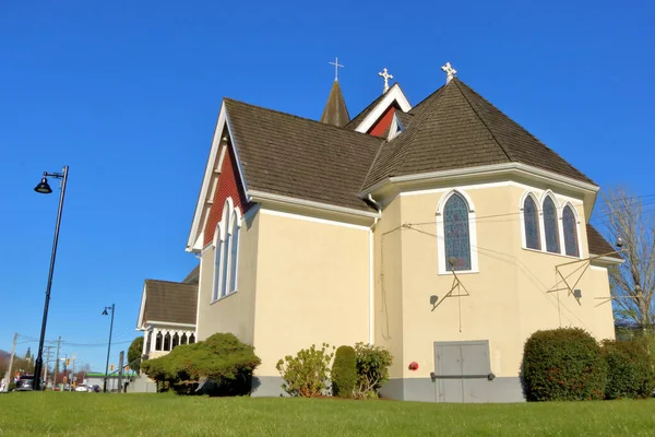 Een Historisch Anglicaanse Kerk Gebouw Dat Een Monument Erfgoed Parochie — Stockfoto