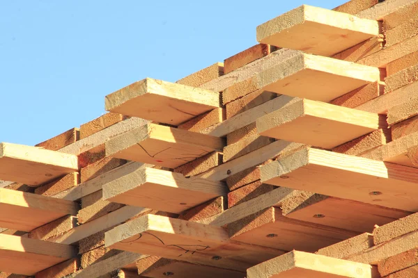 Close on Processed Lumber — Stock Photo, Image