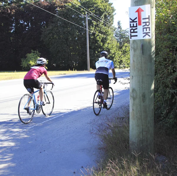 Trek à vélo pour la vie et la respiration — Photo