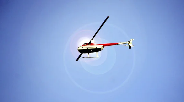 Small Two Man Helicopter — Stock Photo, Image