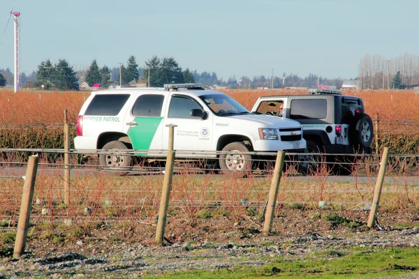 American Border Patrol Vehicles — Stock Photo, Image